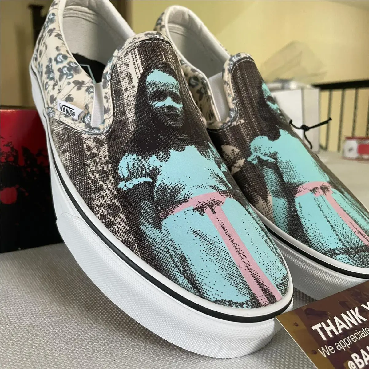 Vans shoes - VANS Authentic Slip On - Authentic Slip - Blue (UPC: 0194901277668) 2