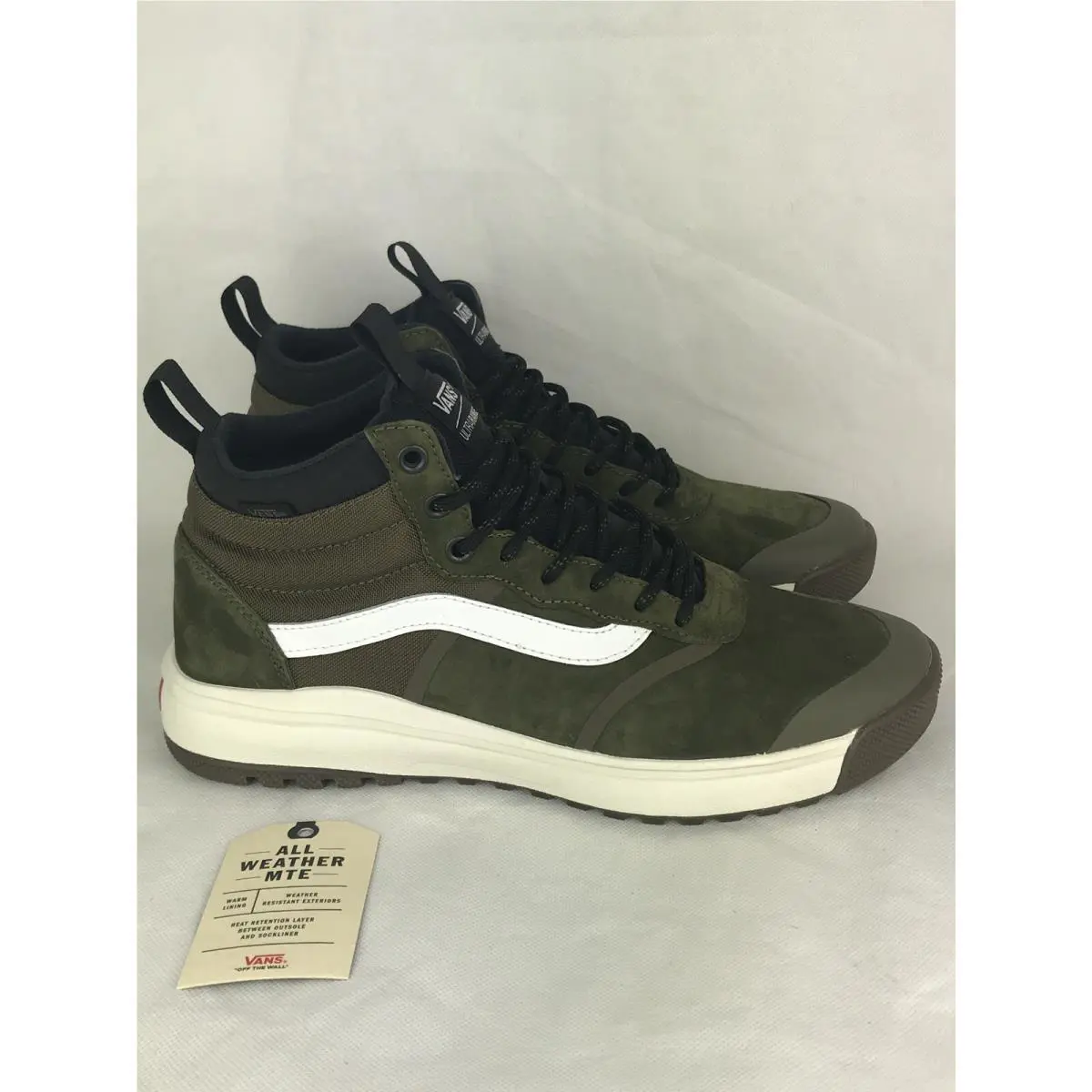 Vans shoes - VANS UltraRange - UltraRange - Beech Green Black White, Manufacturer: Beech Green Black (UPC: 0193395096526) 1