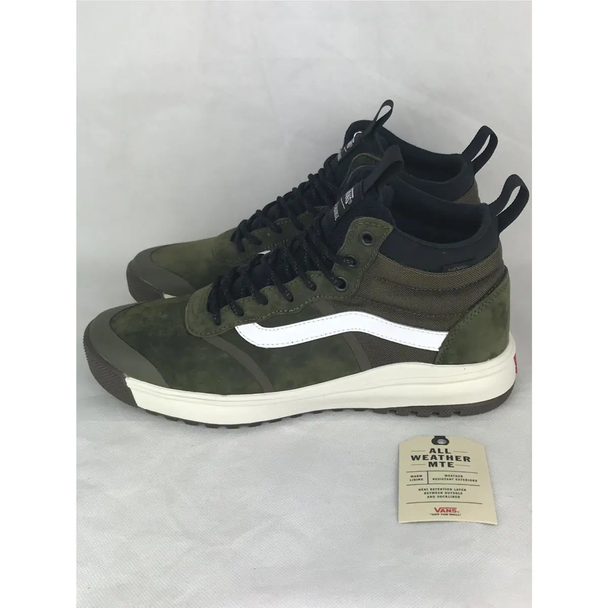 Vans shoes - VANS UltraRange - UltraRange - Beech Green Black White, Manufacturer: Beech Green Black (UPC: 0193395096526) 2