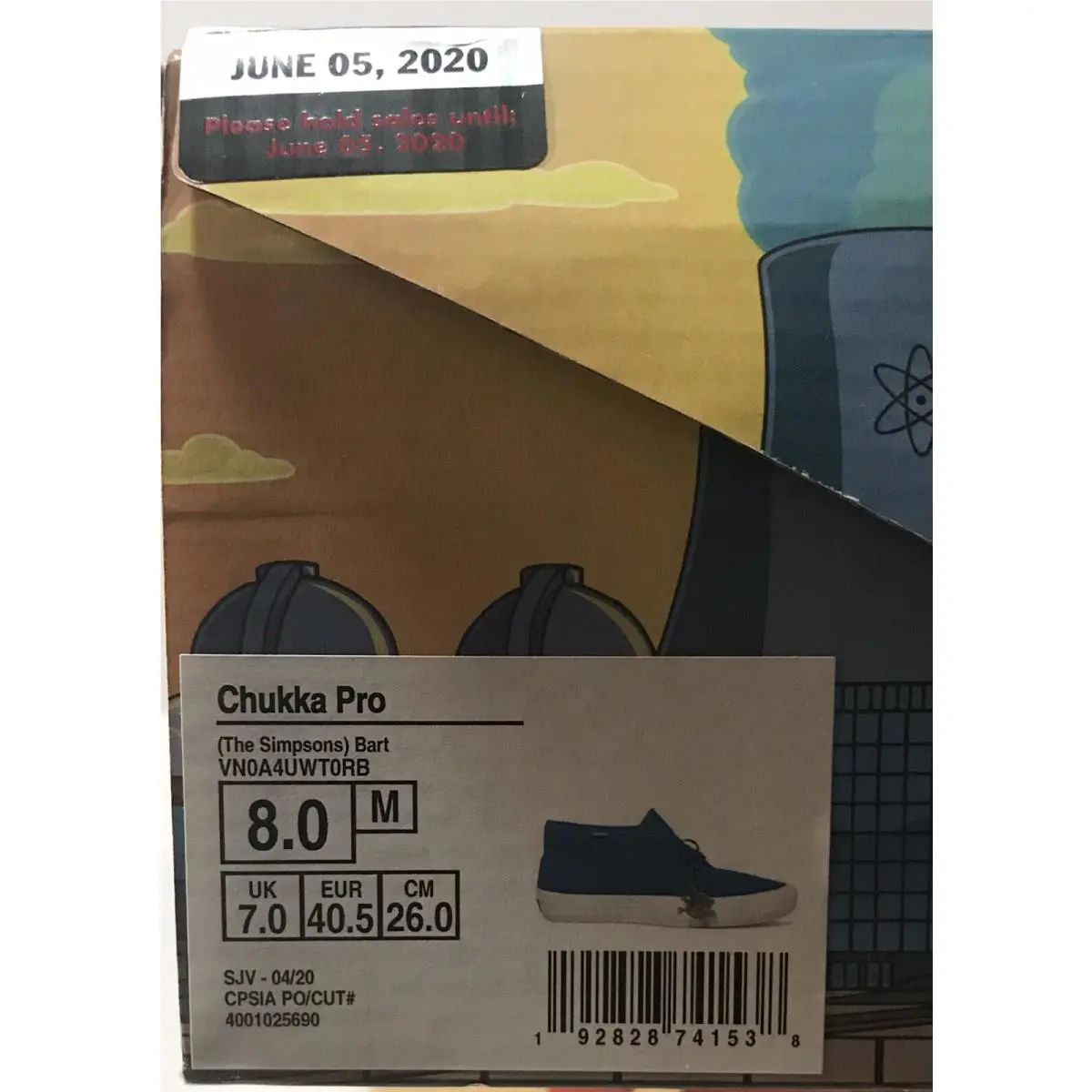 Vans shoes - Bart - Bart - 2020 - Blue 9