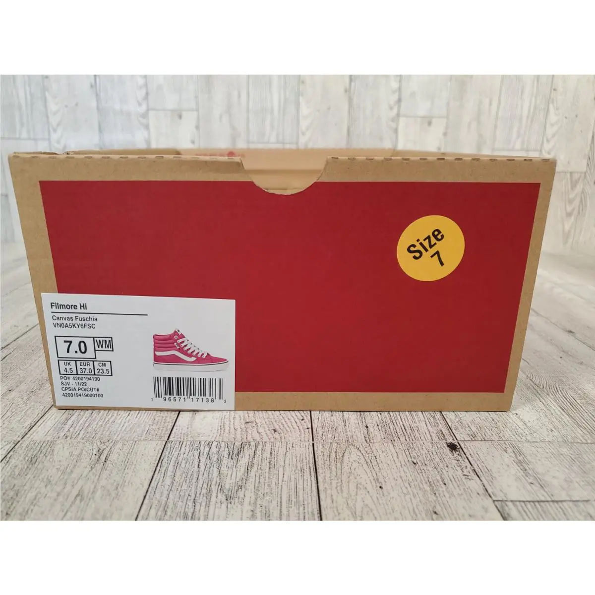 Vans shoes - VANS Filmore - Filmore - Pink (UPC: 0196571171383) 12