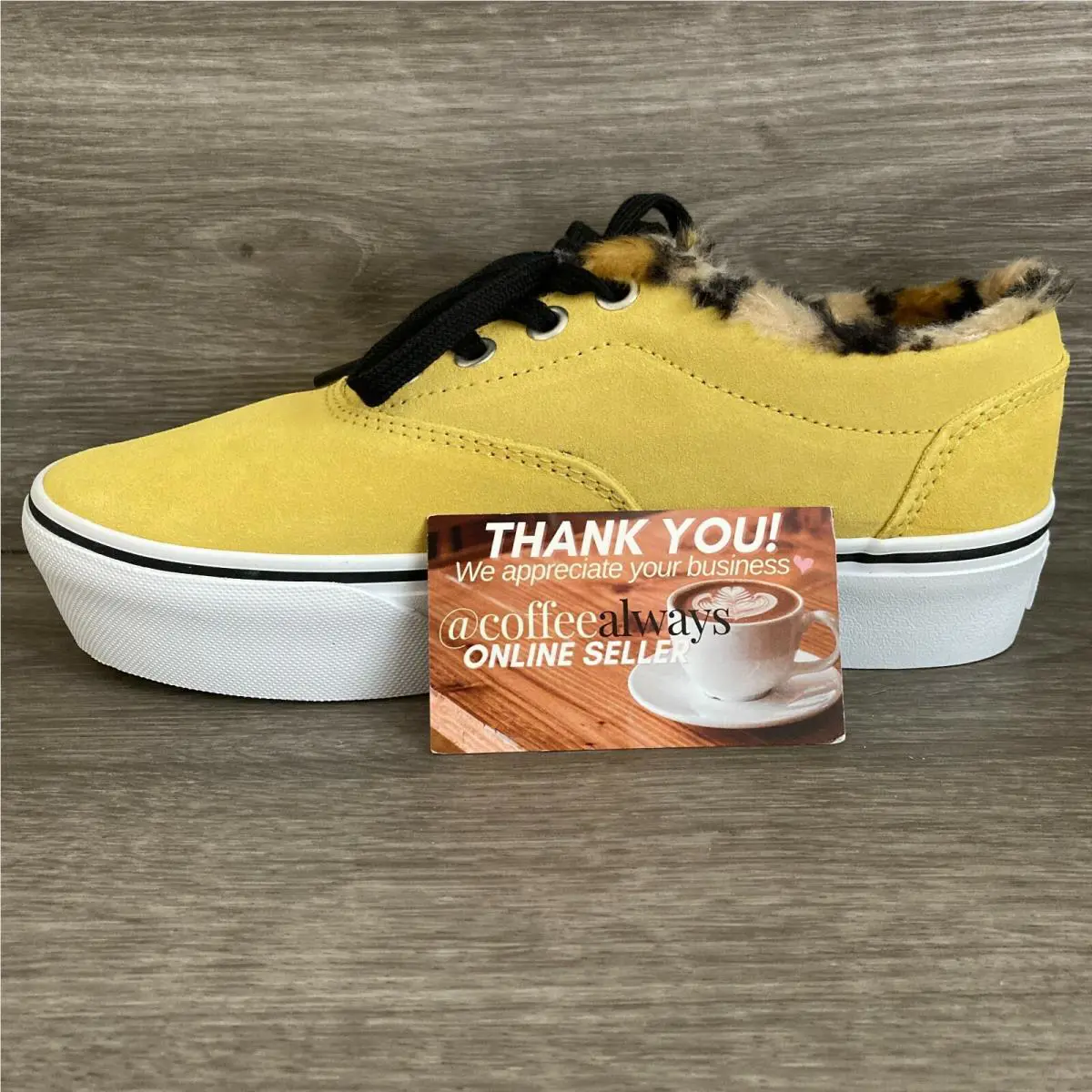 Vans shoes - Vans Doheny Platform - Doheny Platform - VN0A4U2129S - Yellow (UPC: 192826729293) 4