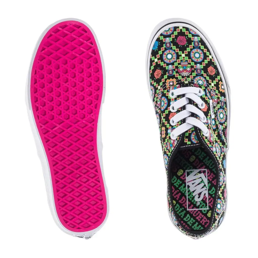Vans shoes - Dia de los Muertos Black/True White 