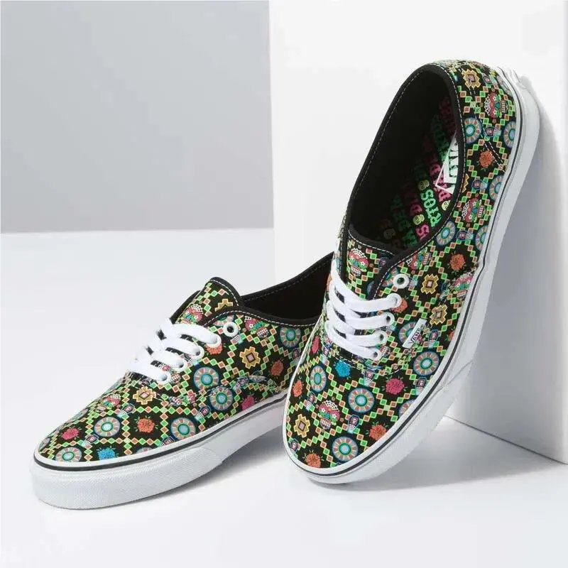 Vans shoes - Dia de los Muertos Black/True White 