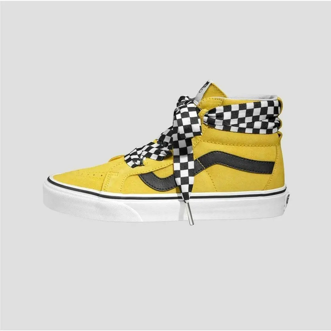 Vans TKLVL4 Shoes Sk8 Hi Wrap Alt Lace Taxi Yellow sz Womens 6
