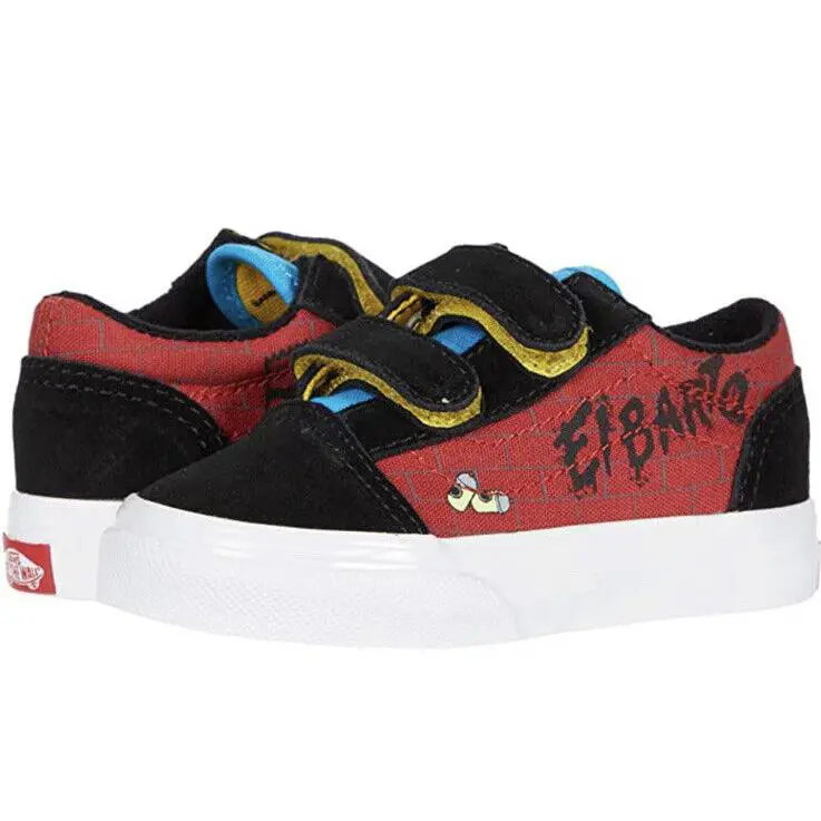 Vans shoes - Vans Old Skool - Old Skool - Red Black (UPC: 0192826755568) 8