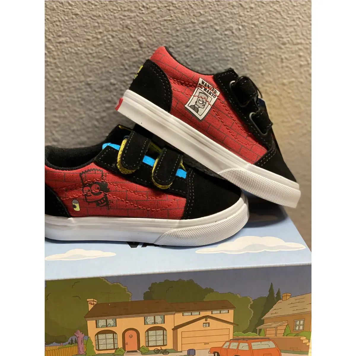 Vans shoes - Vans Old Skool - Old Skool - Red Black (UPC: 0192826755568) 1
