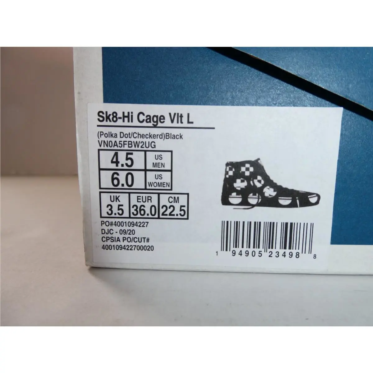 Vans shoes - VANS Vault - Vault - Vn0a5fbw2ug - Black White 2