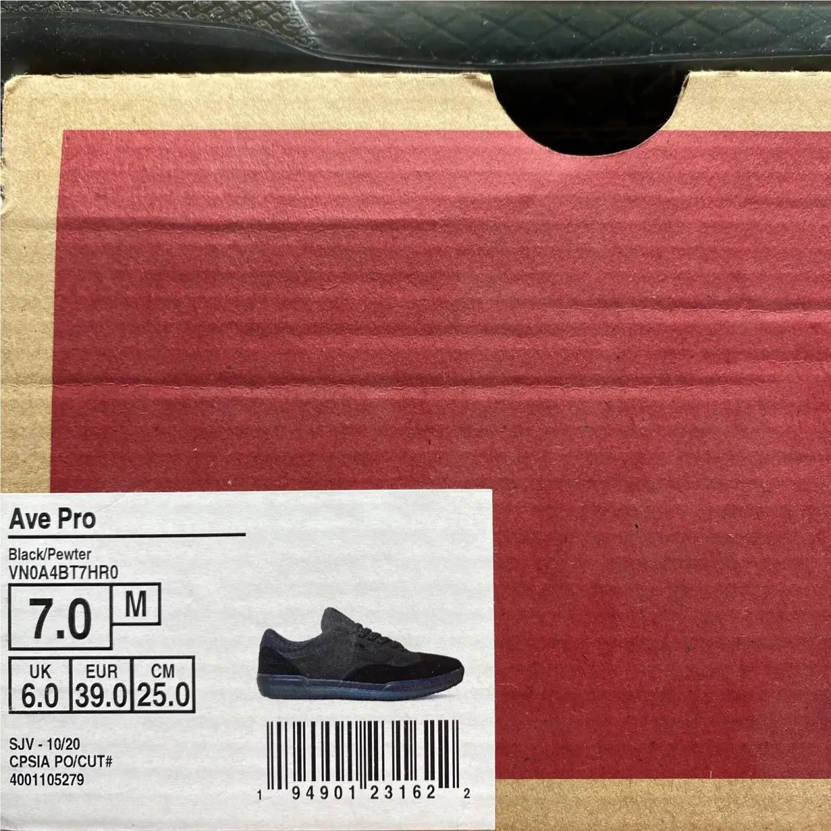 Vans shoes - VANS Ave Pro - Ave Pro - VN0A4BT7HR0 - Black / Smoke (UPC: 0194901231622) 6