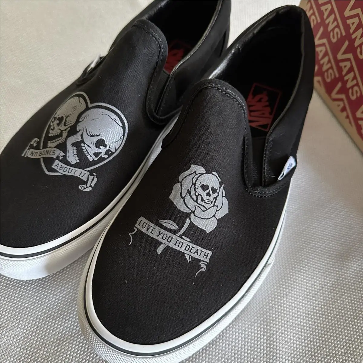 Vans shoes - VANS Slip On - Slip - Black 3