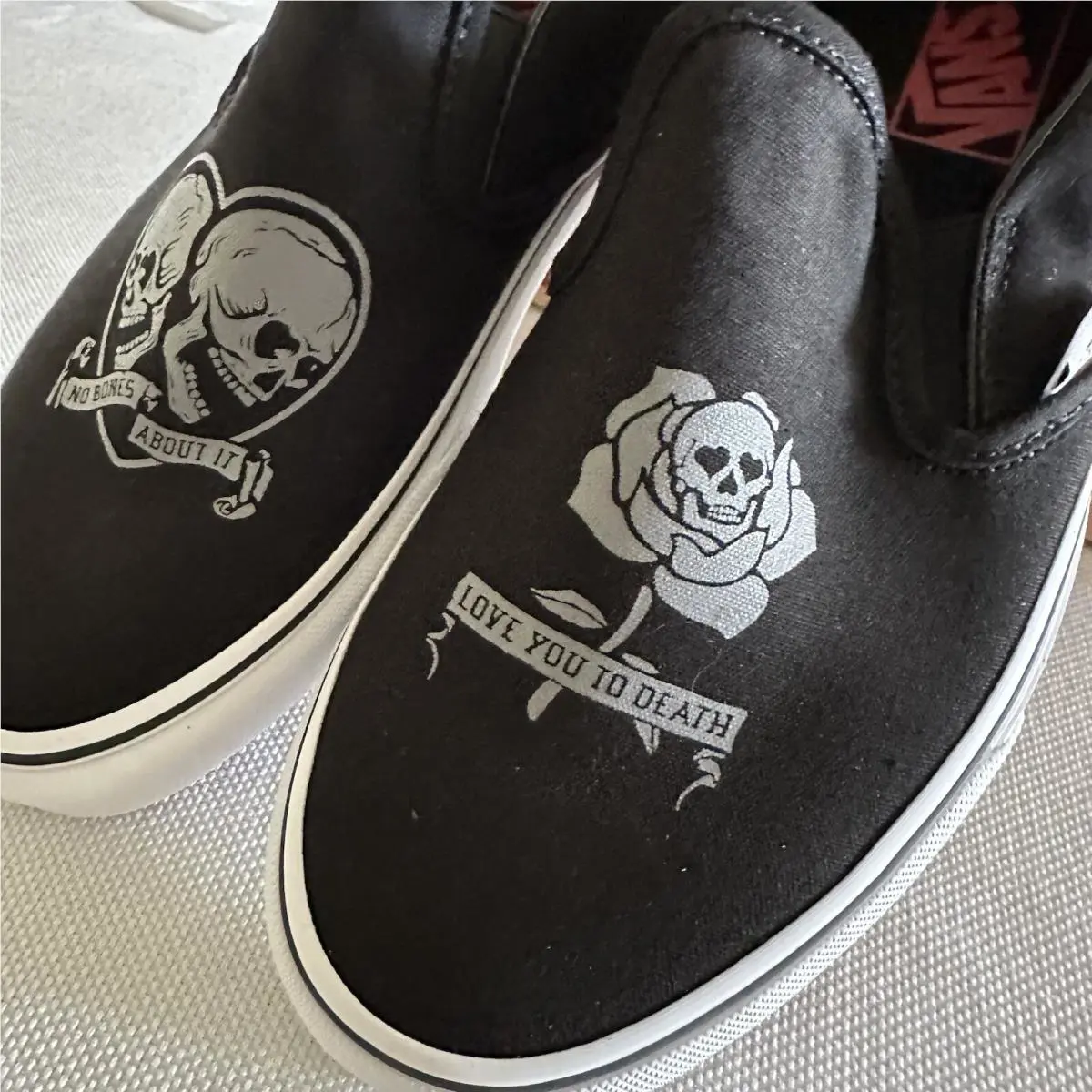 Vans shoes - VANS Slip On - Slip - Black 6