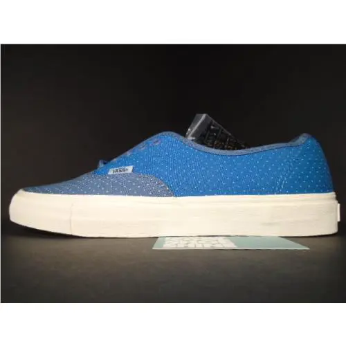 Vans shoes - VANS Authentic LX - Authentic - VN-0SFGB7Y - Blue 4