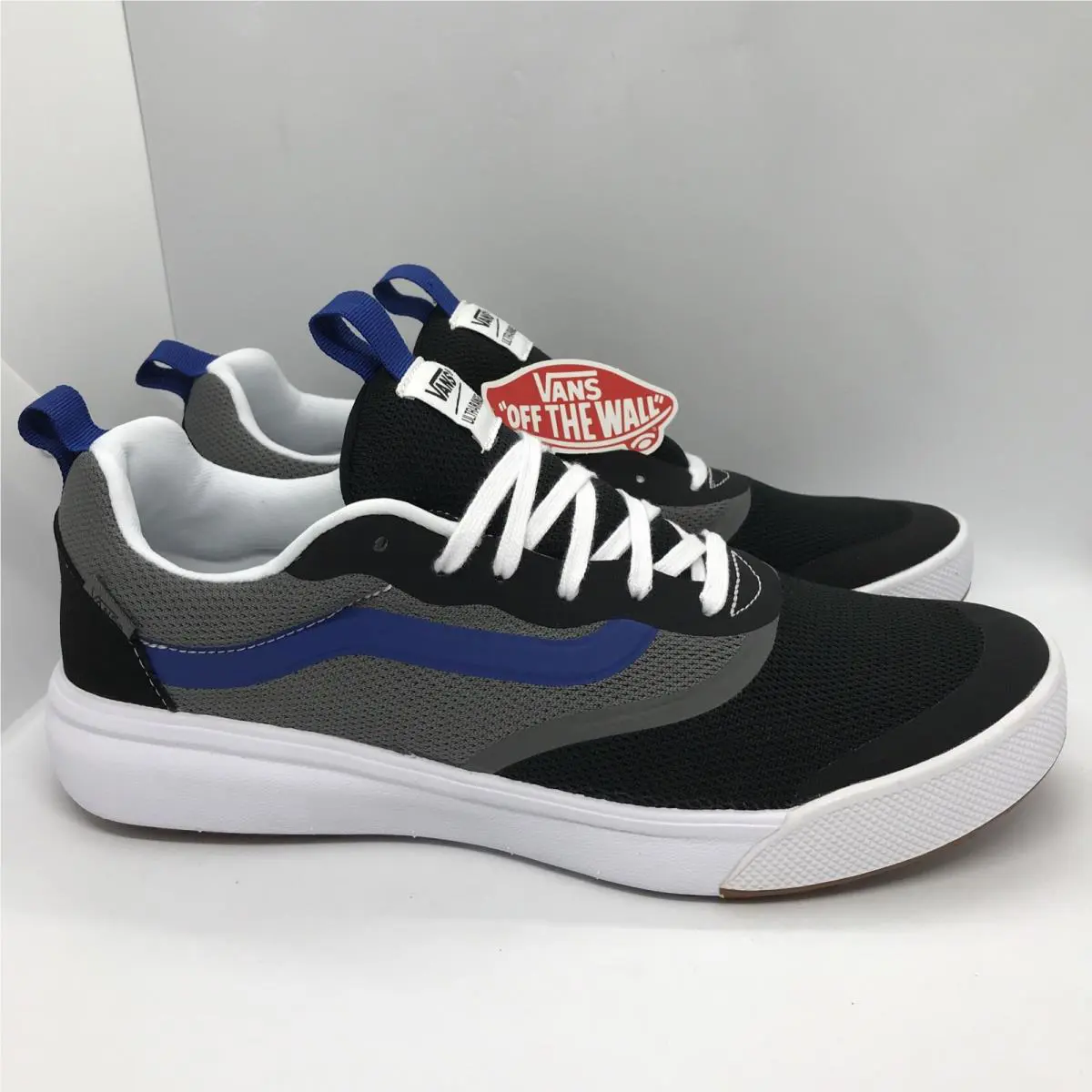 Vans shoes - Vans UltraRange - UltraRange - Black / Pewter - Gray - Grey / Blue / White (UPC: 0194903652869) 0