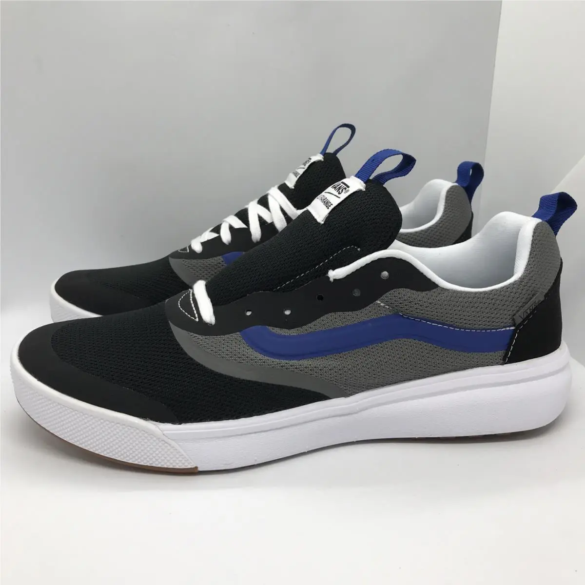 Vans shoes - Vans UltraRange - UltraRange - Black / Pewter - Gray - Grey / Blue / White (UPC: 0194903652869) 1