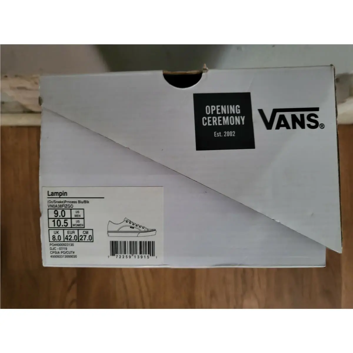 Vans shoes - Vans Lampin - Lampin - Blue 3