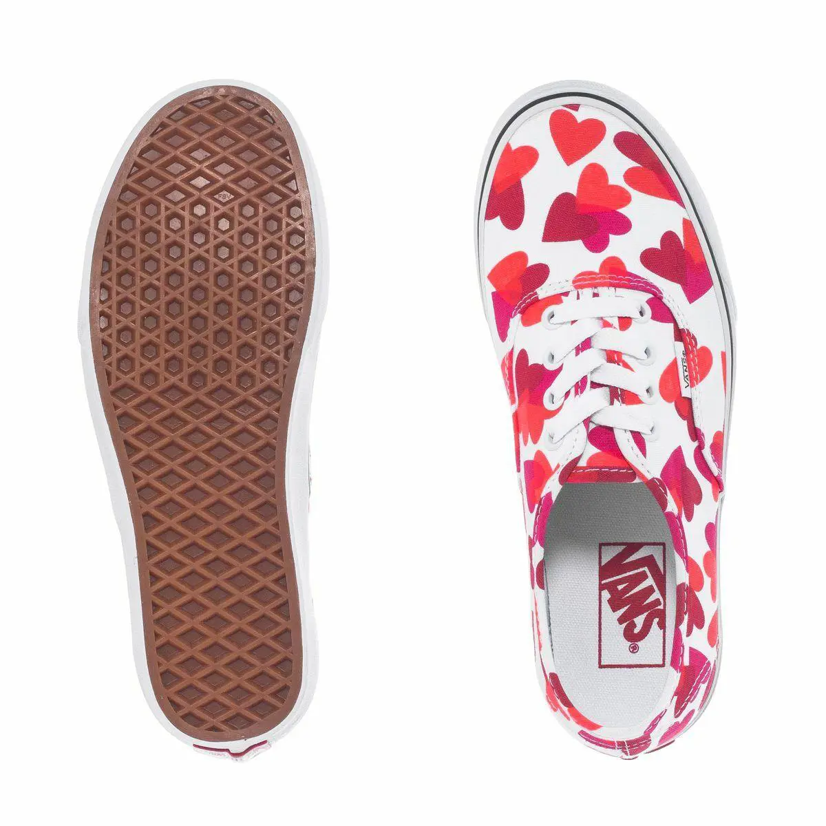 Vans shoes - Valentine Hearts - red / pink / white 4