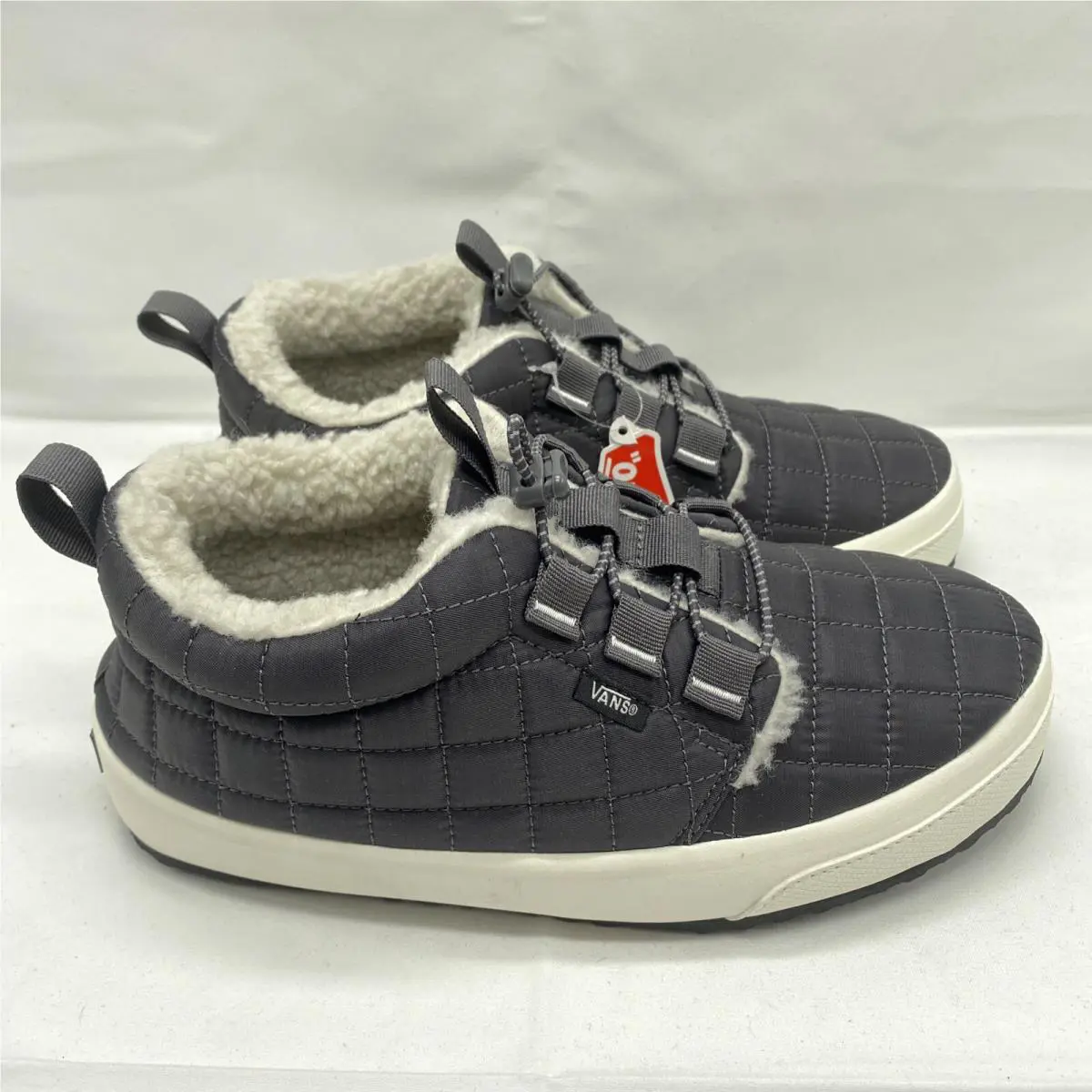 Vans shoes - VANS Chukka Slip-Er - Chukka - VN0A5KQW8K8 - Asphalt Gray Grey White, Manufacturer: Asphalt (UPC: 0192828956949) 0