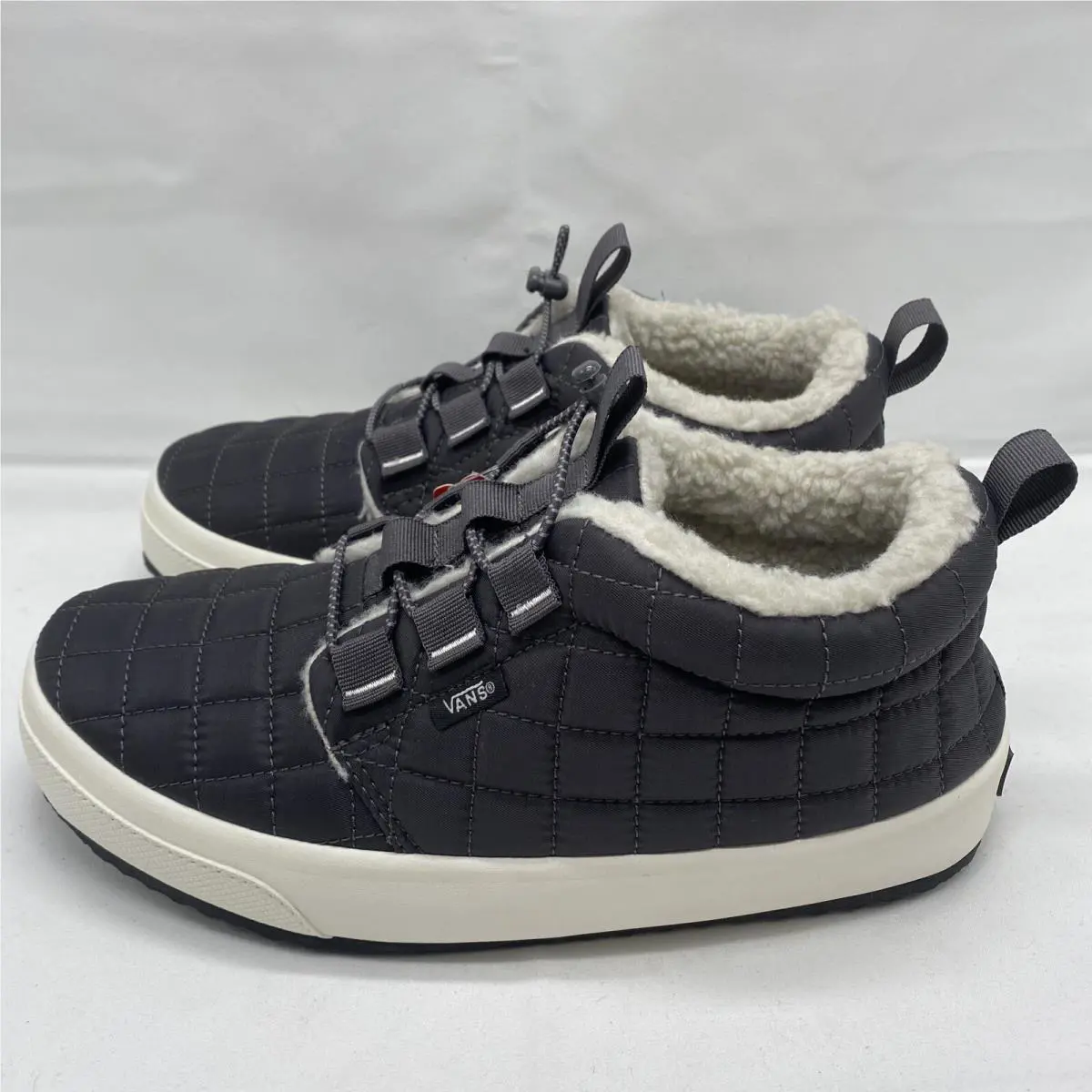 Vans shoes - VANS Chukka Slip-Er - Chukka - VN0A5KQW8K8 - Asphalt Gray Grey White, Manufacturer: Asphalt (UPC: 0192828956949) 1