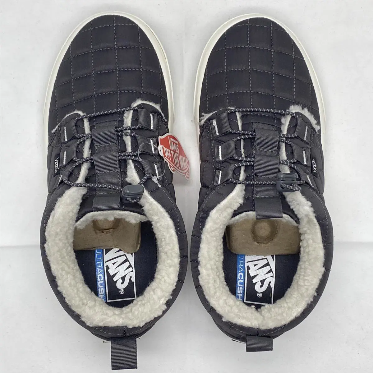 Vans shoes - VANS Chukka Slip-Er - Chukka - VN0A5KQW8K8 - Asphalt Gray Grey White, Manufacturer: Asphalt (UPC: 0192828956949) 4