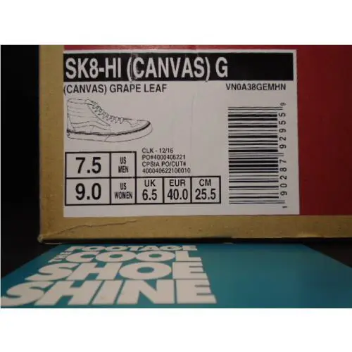 Vans shoes - Vans Sk8-Hi - VN0A38GEMHN - Green 6