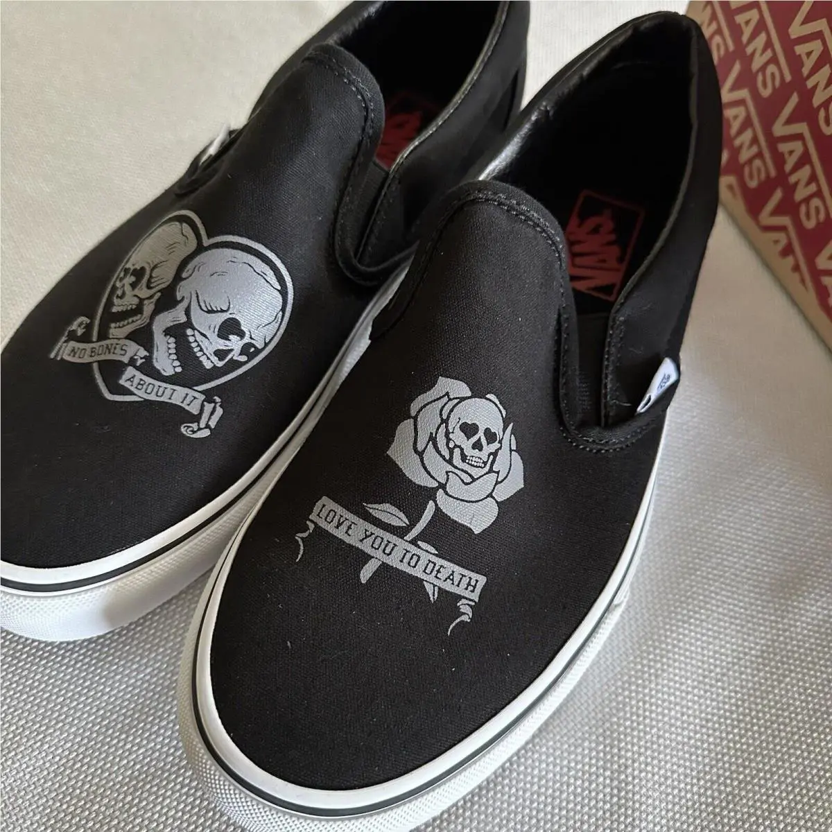Vans shoes - VANS Slip On - Slip - Black 3