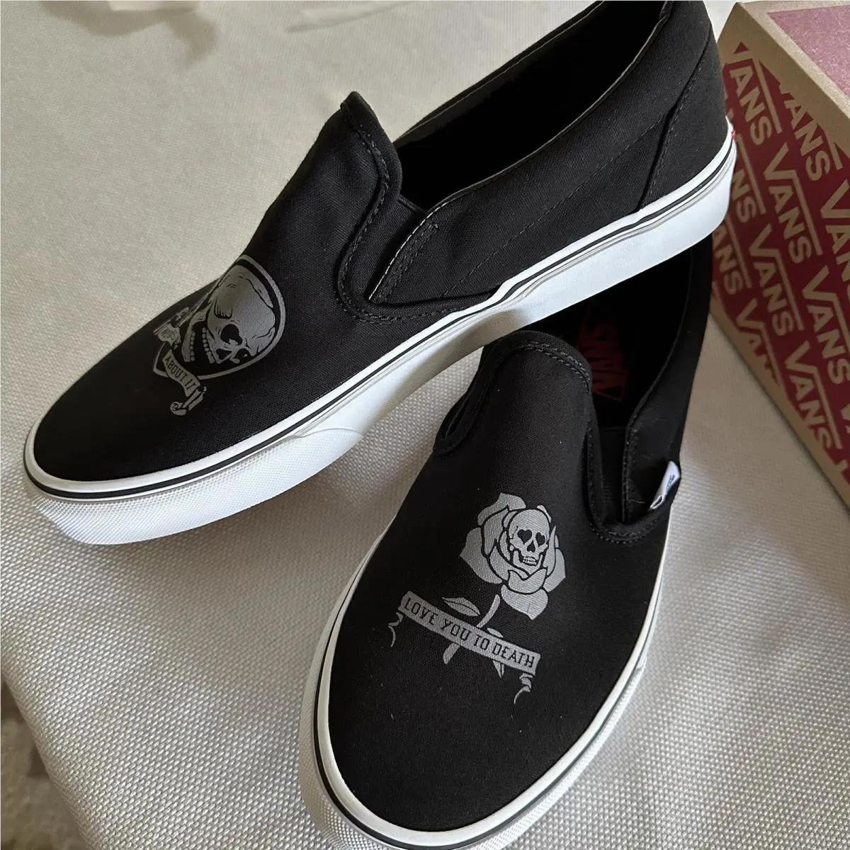 Vans shoes - VANS Slip On - Slip - Black 4