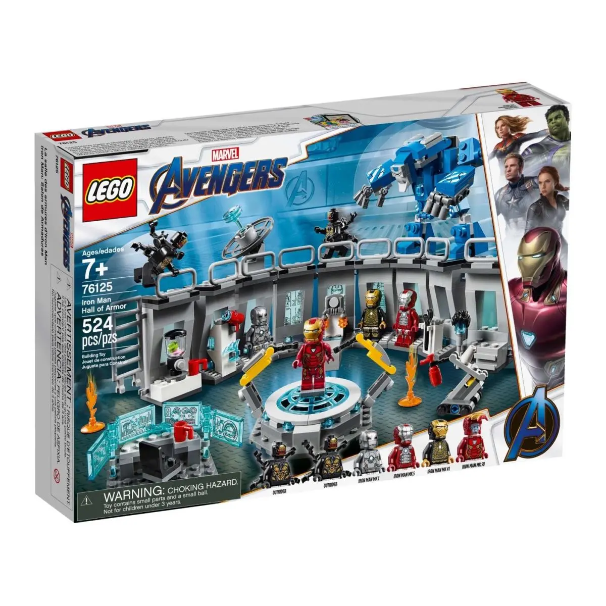 Lego Marvel 76125 Iron Man Hall of Armor