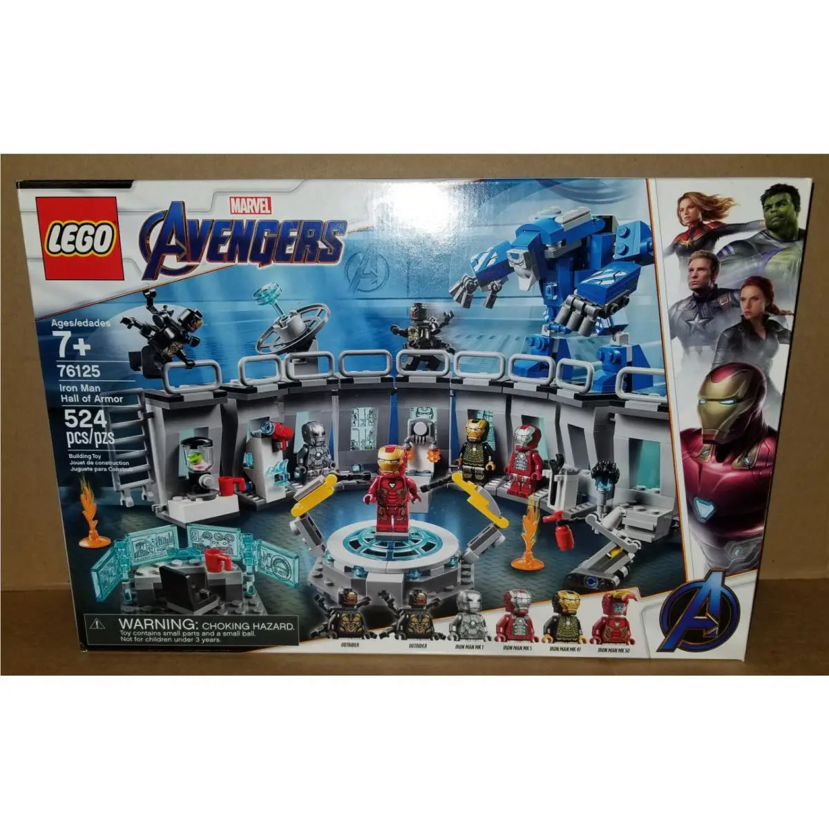 Lego Marvel Super Heroes Iron Man Hall of Armor 76125