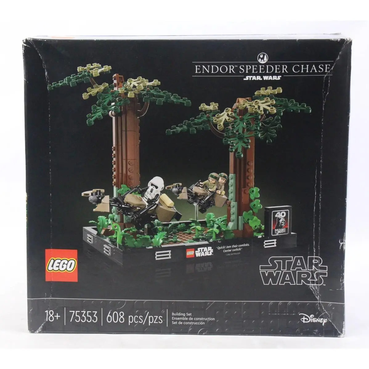 Lego Star Wars Endor Speeder Chase 75353