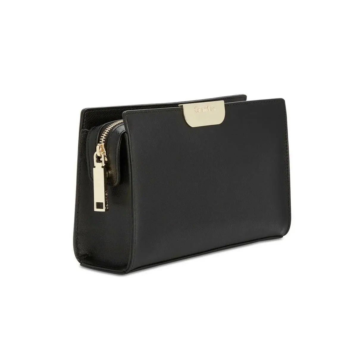 Lola Clutch Black Gold by Calvin Klein