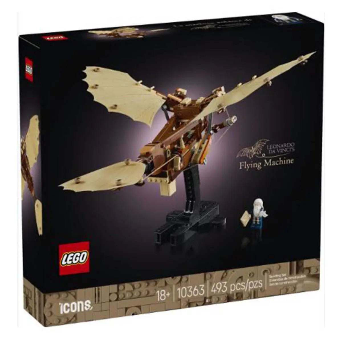 Lego® Leonardo da Vinci`s Flying Machine Building Set 10363
