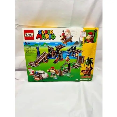 Lego Super Mario: Diddy Kong`s Mine Cart Ride Expansion Set 71425