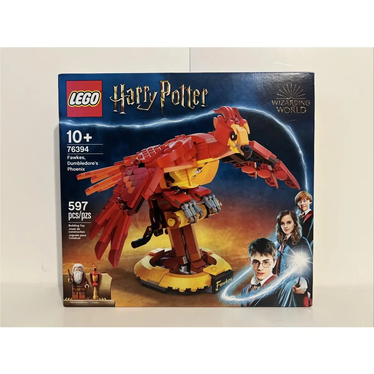 Lego Harry Potter: Fawkes Dumbledore`s Phoenix 76394 New/