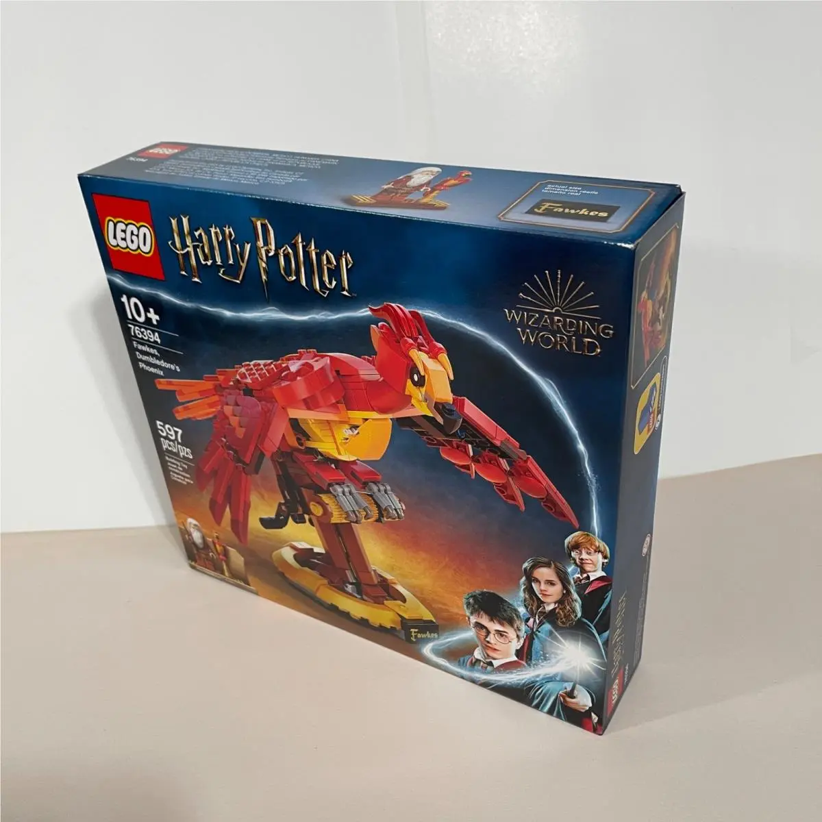 Lego Harry Potter 76394 Fawkes Dumbledore`s Phoenix Set Retired