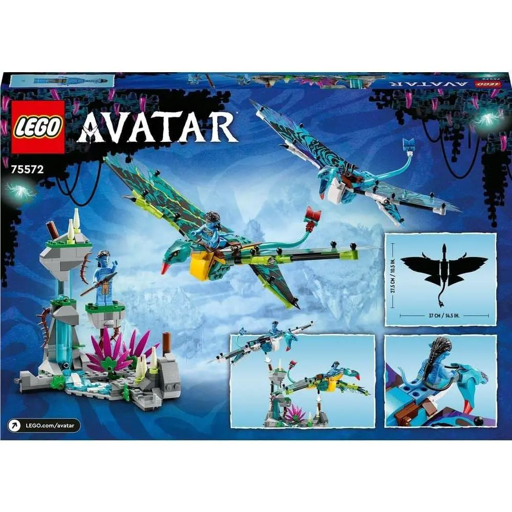 Lego Avatar 75572 Jake Neytiri First Banshee Flight 572 Pcs Kids Ages 9+ Rare