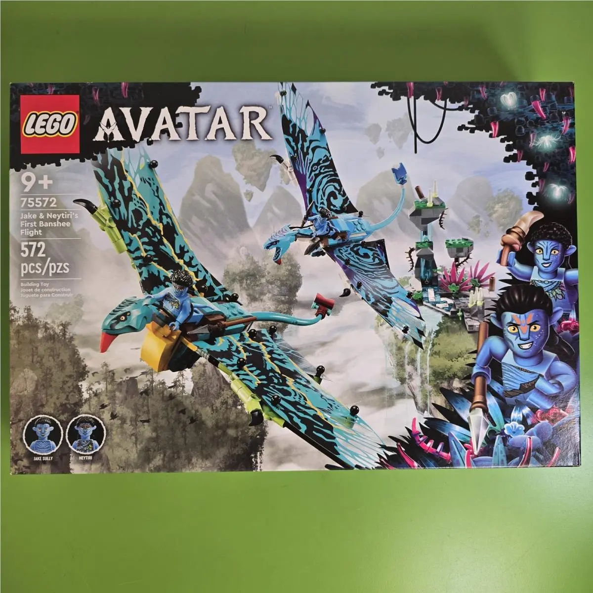 Lego Avatar: Jake Neytiri`s First Banshee Flight 75572 Box