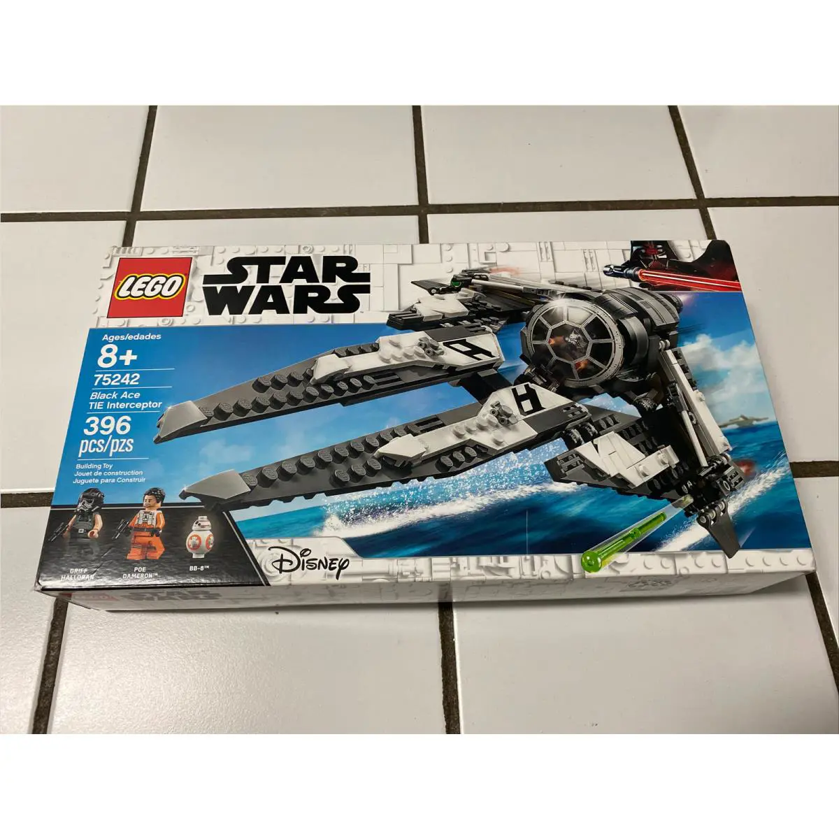 2019 Lego 75242 Star Wars Black Ace Tie Interceptor