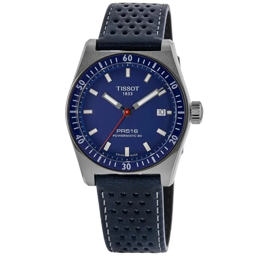 PR516 Powermatic 80 Automatic Blue Unisex Watch T149.407.16.041.00 by Tissot