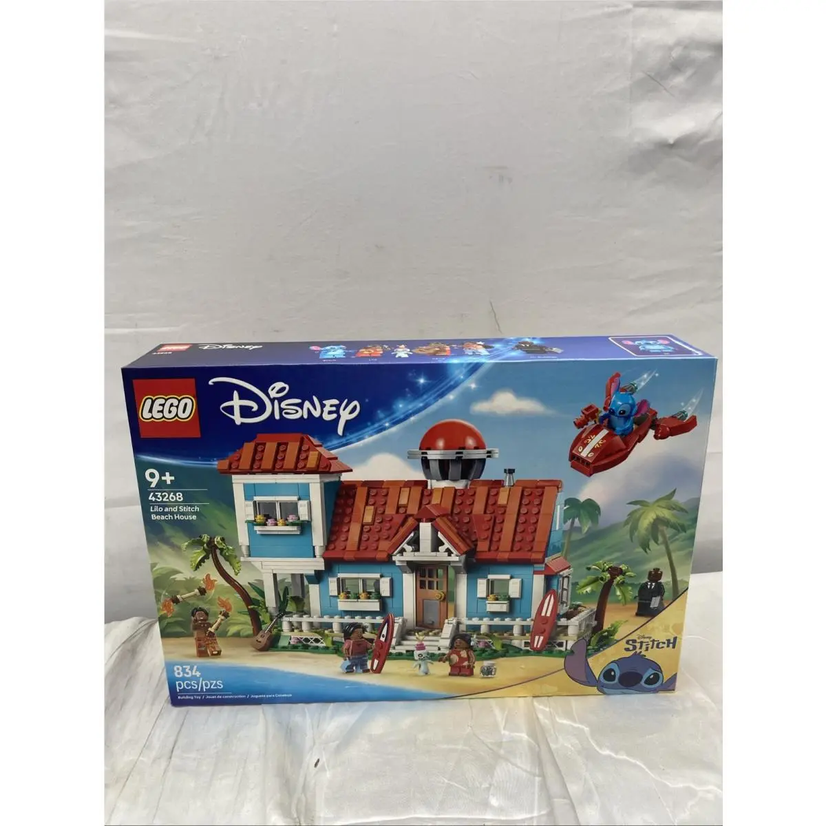 Lego Disney Lilo and Stitch Beach House 43268 834pcs