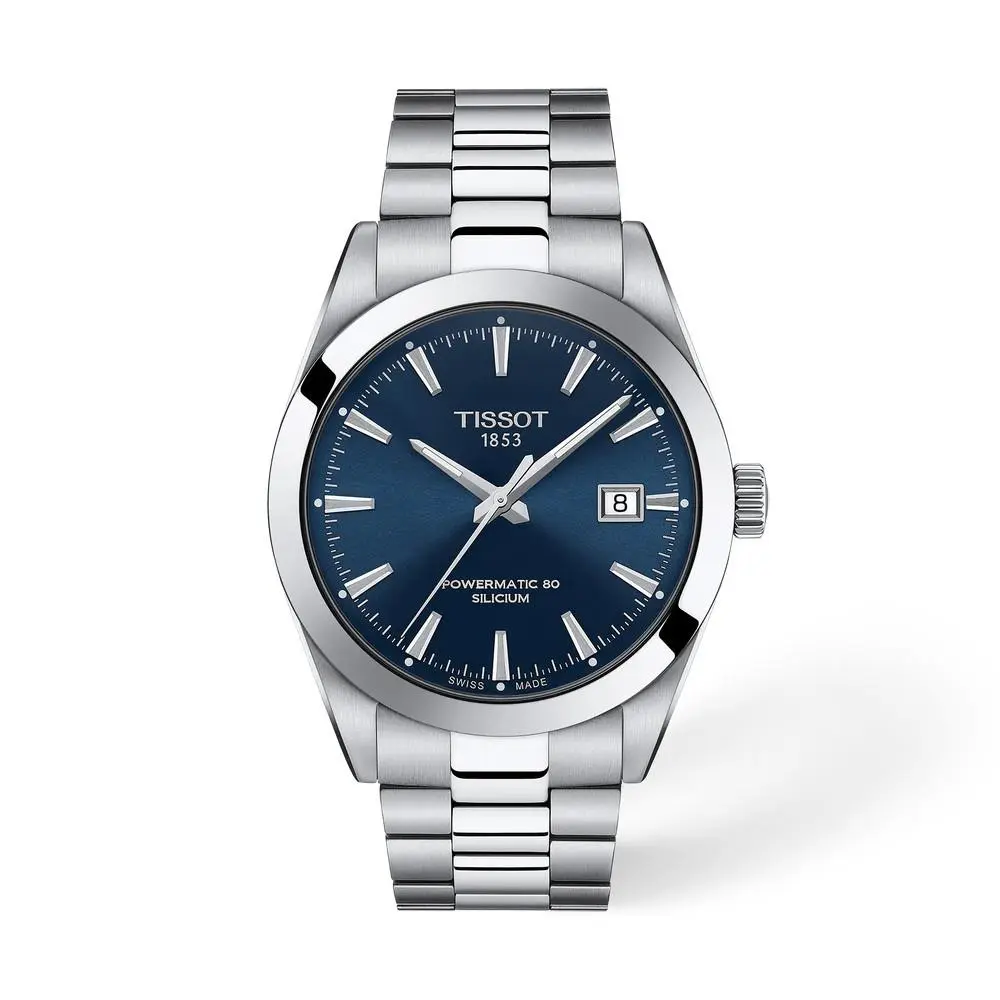 Tissot Gentleman Powermatic 80 Silicium Blue Dial Watch T127.407.11.041.00