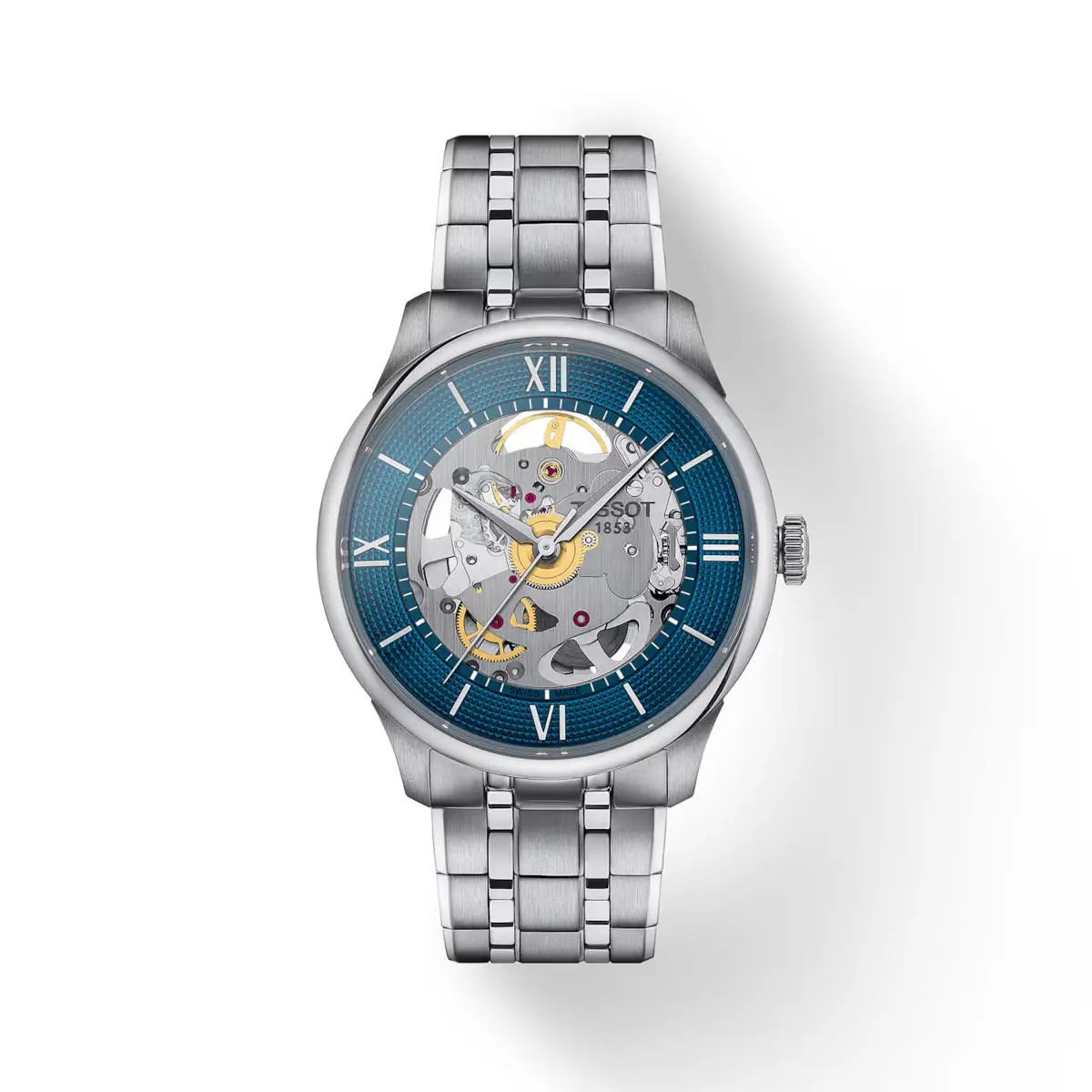 Chemin Des Tourelles Skeleton Automatic 39mm Watch T1398361104800 by Tissot
