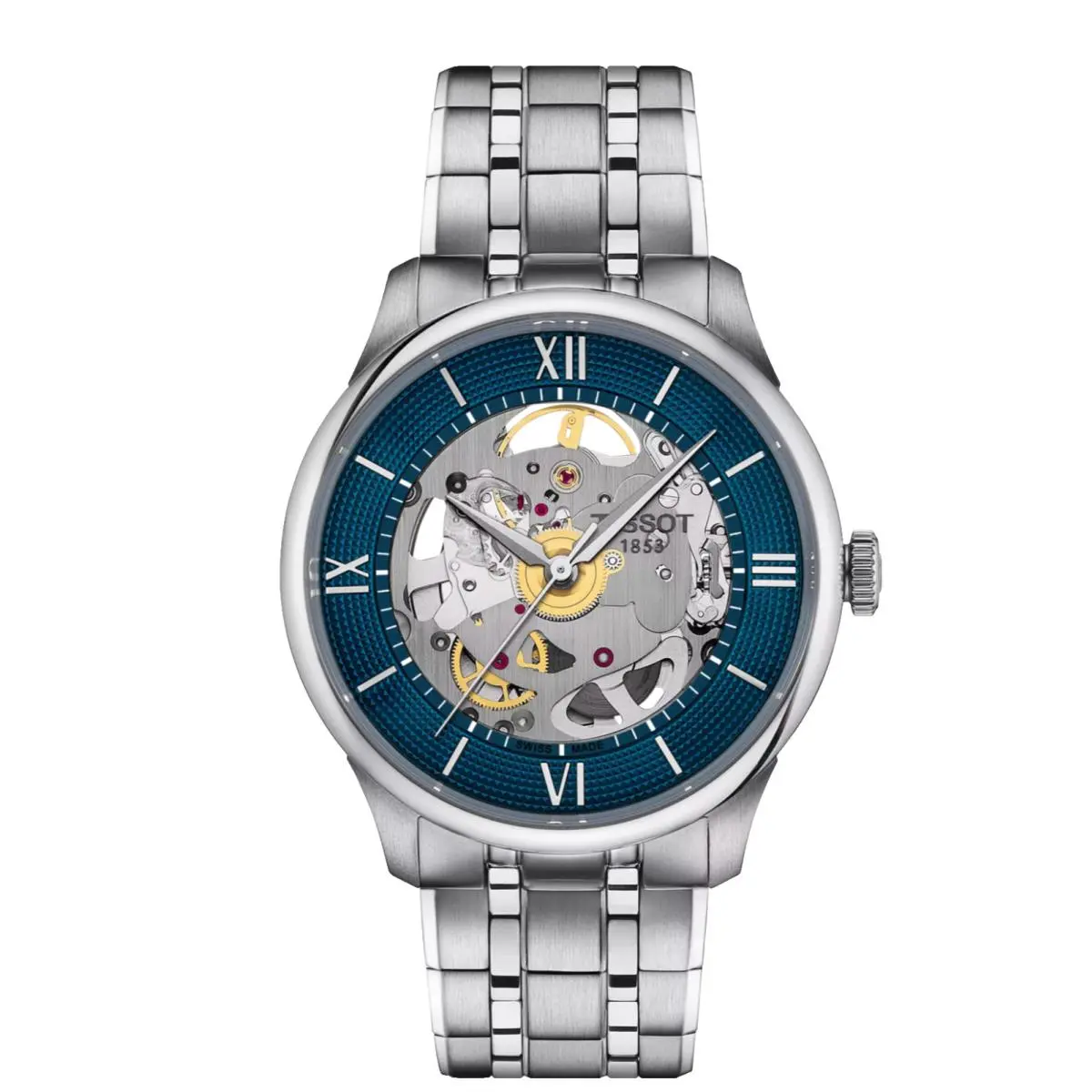 Tissot T139.836.11.048.00 Chemin Des Tourelles Skeleton 39 mm Auto Men`s Watch