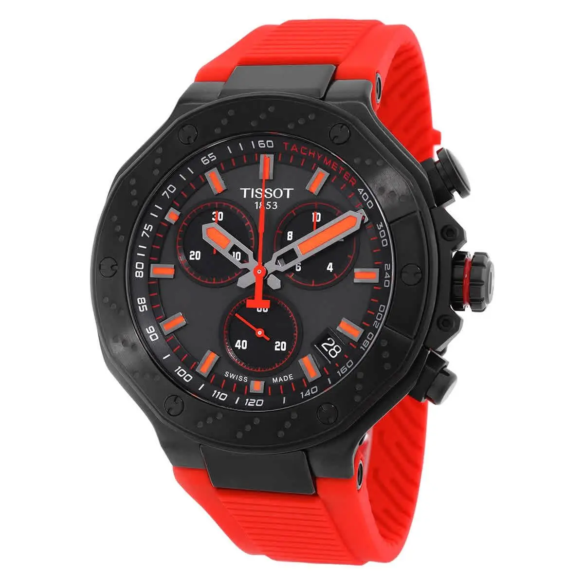 T-race Chronograph Quartz Men`s Watch T1414173706101 by Tissot