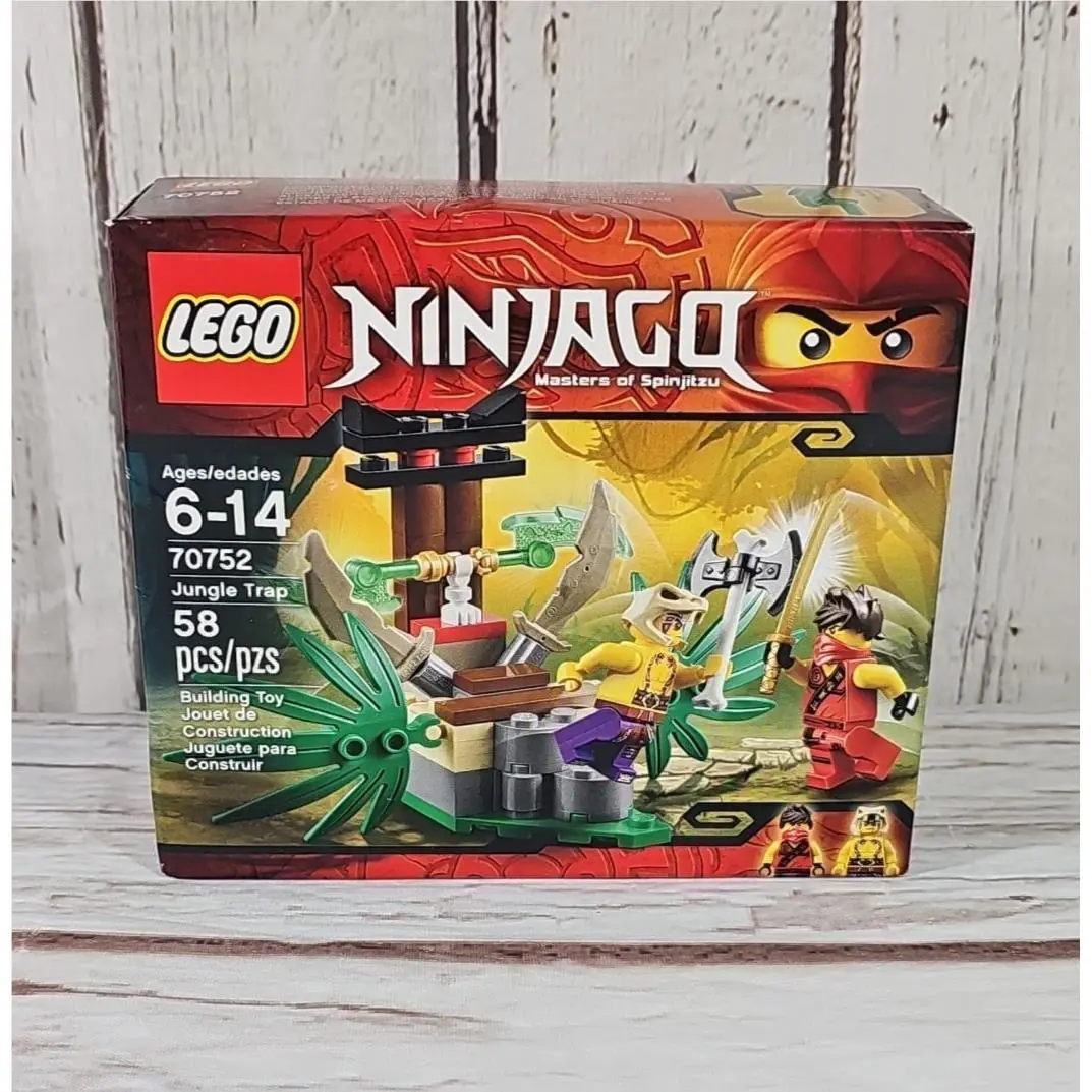 Lego Ninjago Jungle Trap Set 70752 2015 Retired