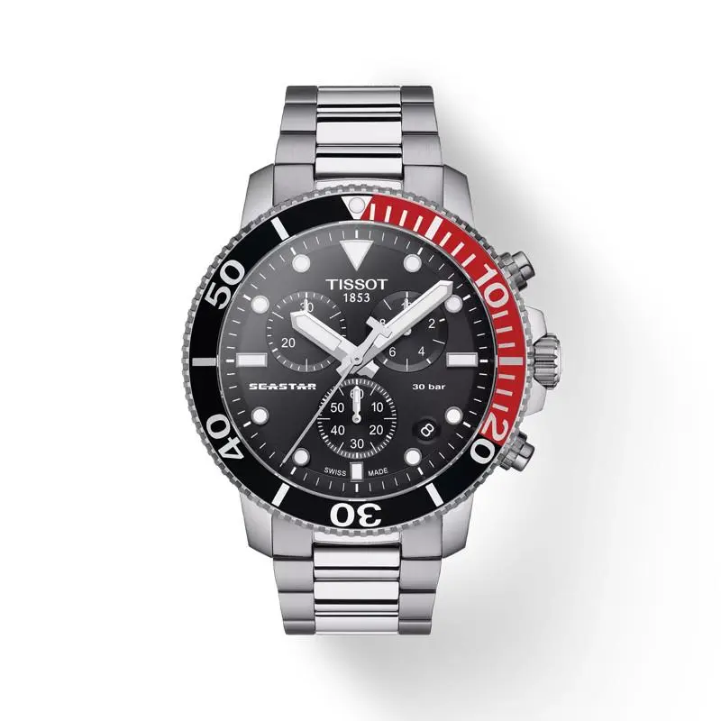 Tissot Seastar 1000 Chronograph Stainless Steel Watch T120.417.11.051.01