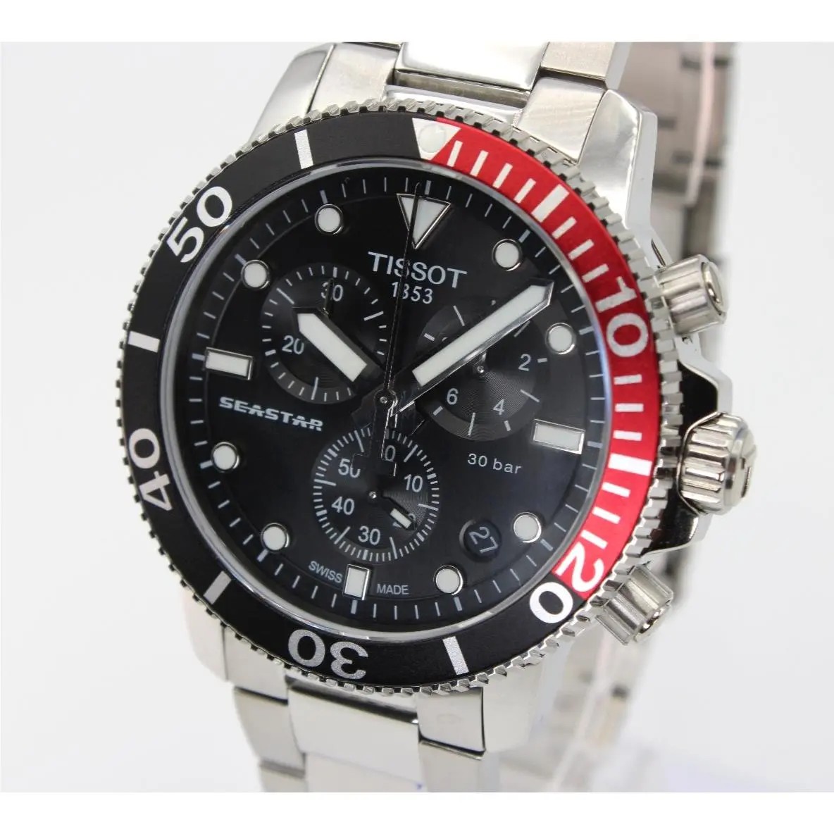 Tissot Seastar 1000 Chronograph Black Dial T120.417.11.051.01