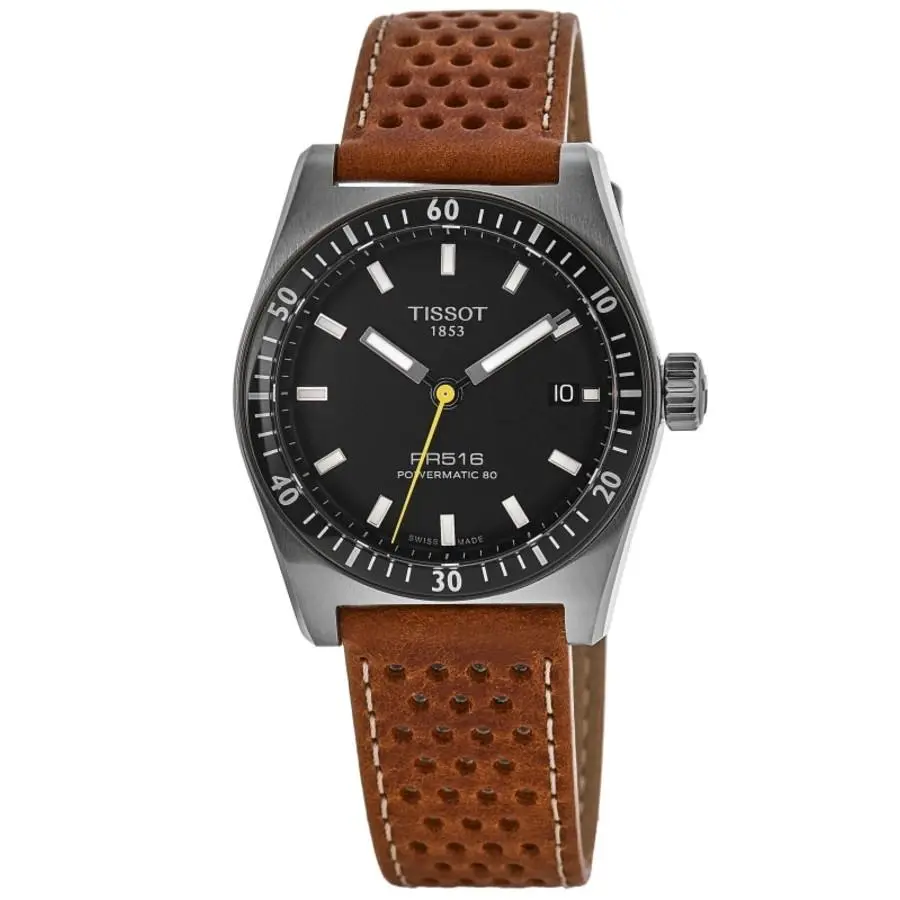 PR516 Powermatic 80 Automatic Black Unisex Watch T149.407.16.051.00 by Tissot
