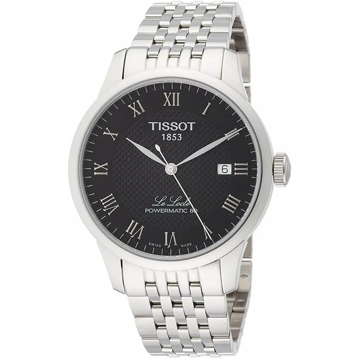 Tissot Men`s Le Locle Swiss Automatic Stainless Steel Dress Watch T0064071105300