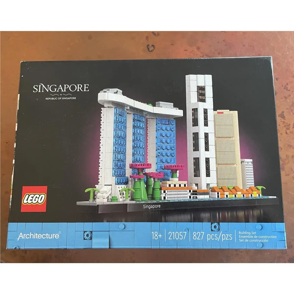 Lego 21057 Architecture Skyline Collection: Singapore Building Kit
