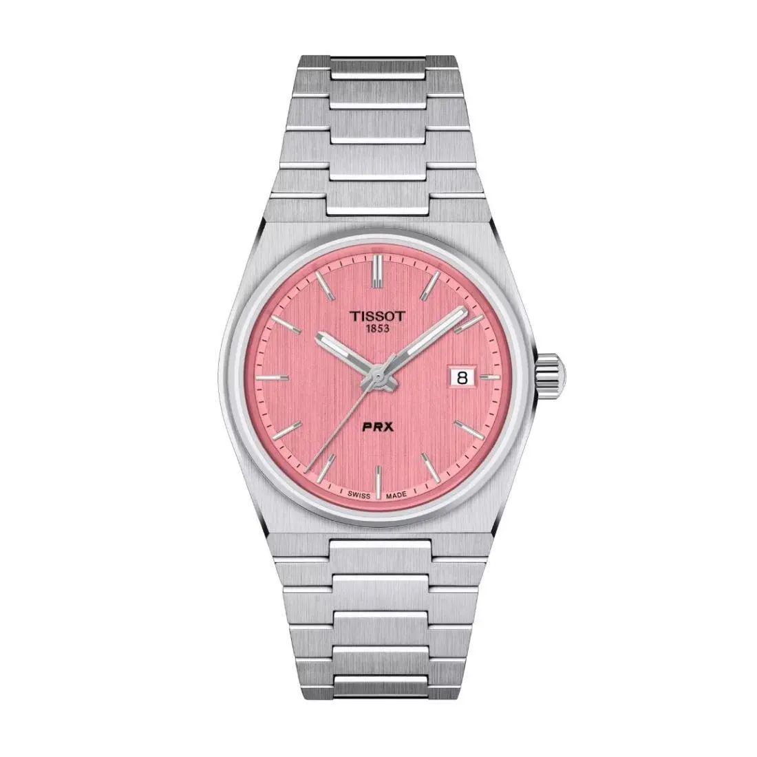 Prx Unisex Pink Dial Quartz Watch T137.210.11.331.00 by Tissot